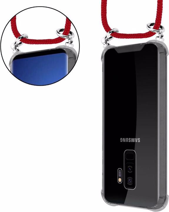 Produktbild Cadorabo TPU Handy Kette SILBER Cover