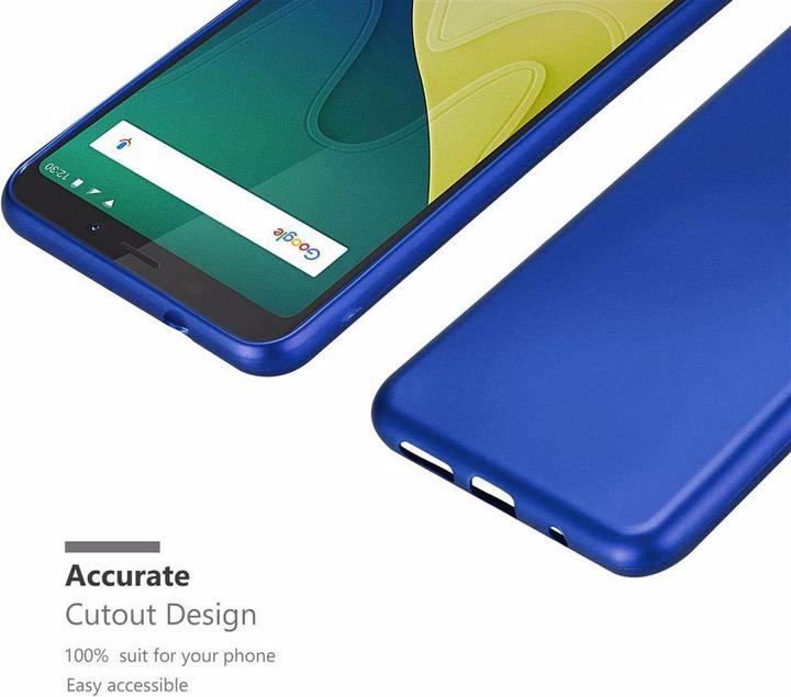 Productafbeelding Cadorabo TPU matte metalen hoes (Wiko View XL)