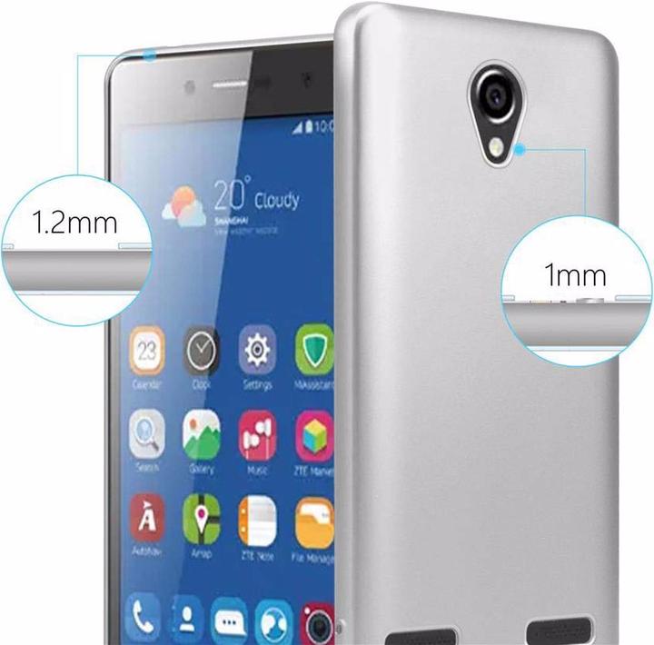 Productafbeelding Cadorabo TPU matte metalen hoes (ZTE Blade L7)
