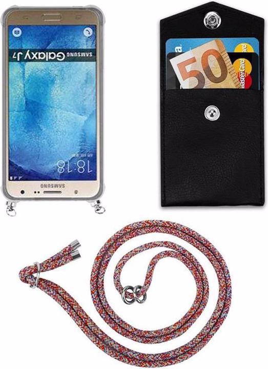Produktbild Cadorabo TPU Handy Kette SILBER Cover