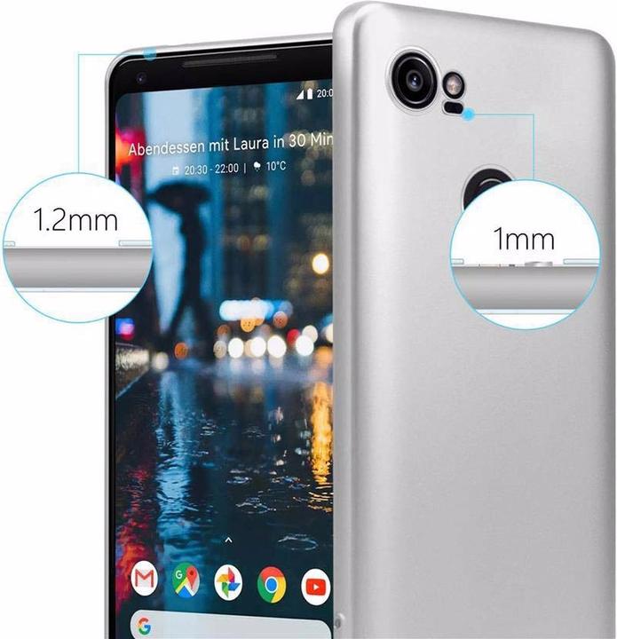 Actual product image Cadorabo TPU Matt Metallic Cover (Google Pixel 2 XL)