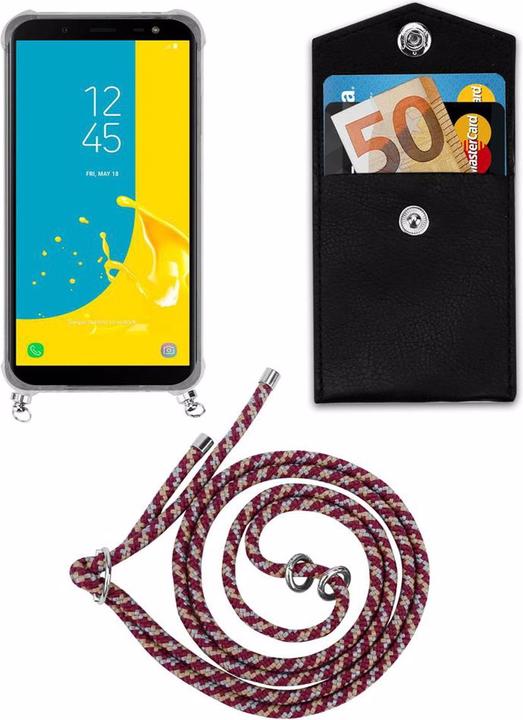 Produktbild Cadorabo TPU Handy Kette SILBER Cover