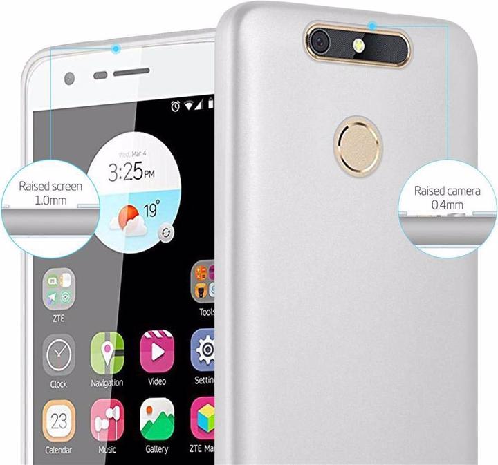 Actual product image Cadorabo TPU Matt Metallic Cover (ZTE Blade V8 Mini)