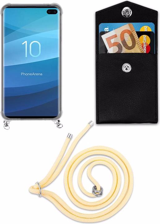 Produktbild Cadorabo TPU Handy Kette SILBER Cover