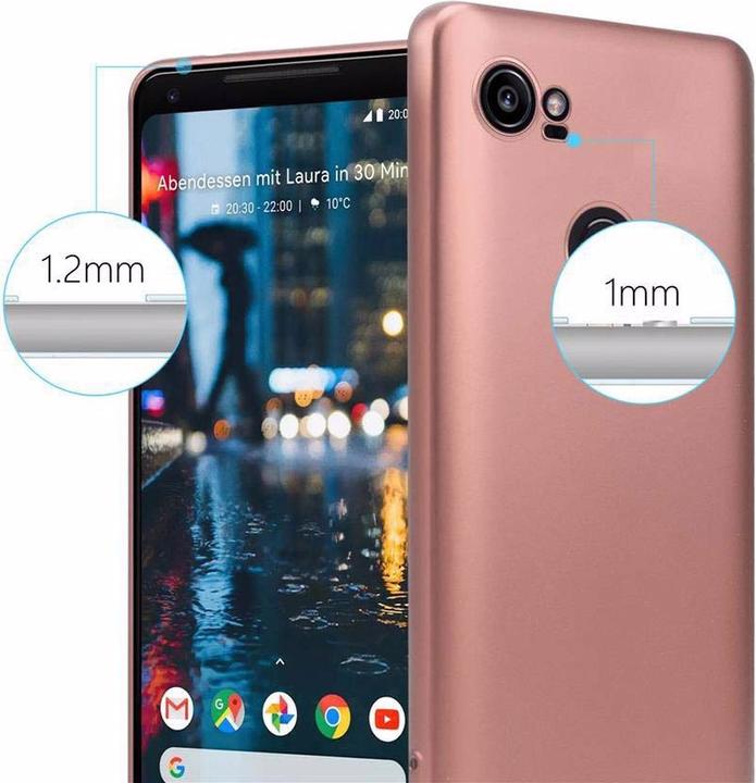 Productafbeelding Cadorabo TPU matte metalen hoes (Google Pixel 2 XL)