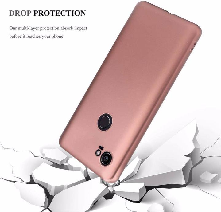 Productafbeelding Cadorabo TPU matte metalen hoes (Google Pixel 2 XL)