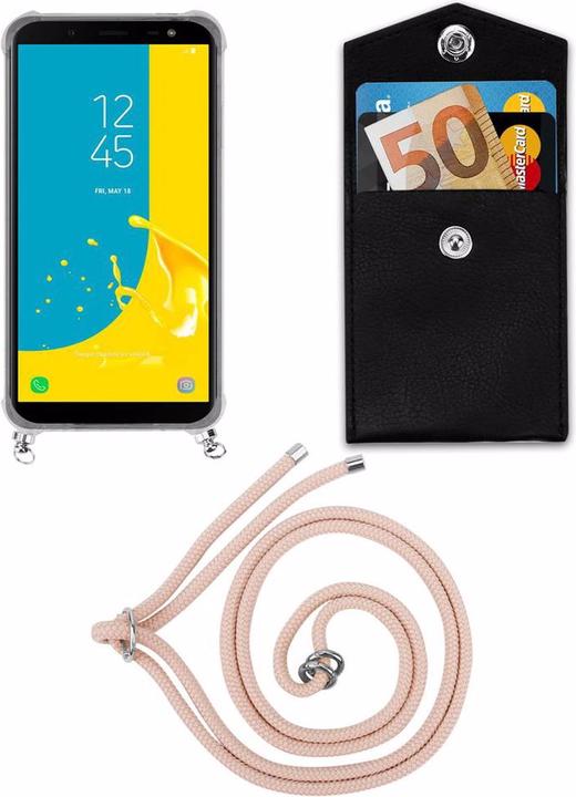 Produktbild Cadorabo TPU Handy Kette SILBER Cover