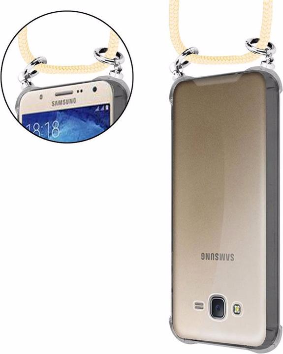 Produktbild Cadorabo TPU Handy Kette SILBER Cover