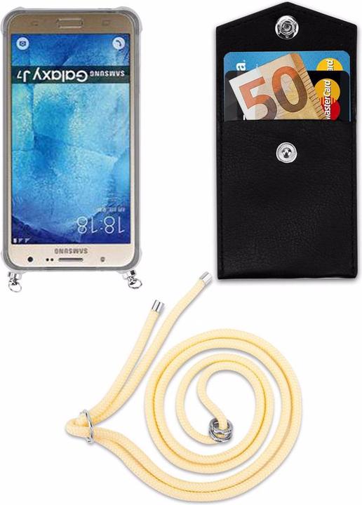 Produktbild Cadorabo TPU Handy Kette SILBER Cover