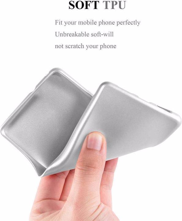 Productafbeelding Cadorabo TPU Matte Metallic hoes (Apple iPhone X)