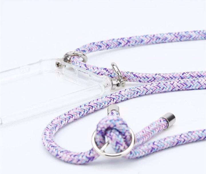 Produktbild Cadorabo TPU Handy Kette SILBER Cover