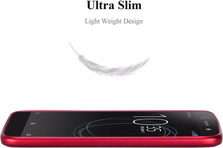 Image du produit Cadorabo Couverture métallique mate TPU (Sony Xperia XA1)