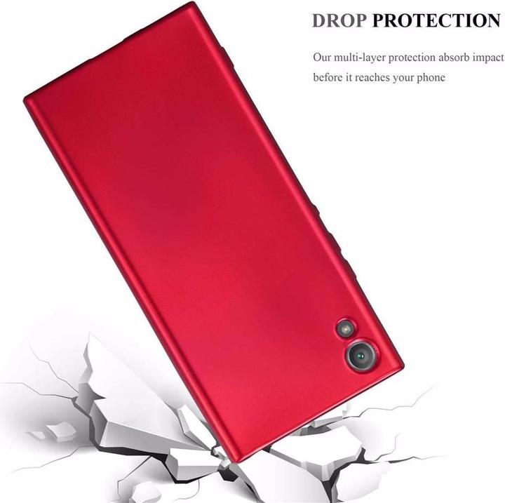 Image du produit Cadorabo Couverture métallique mate TPU (Sony Xperia XA1)