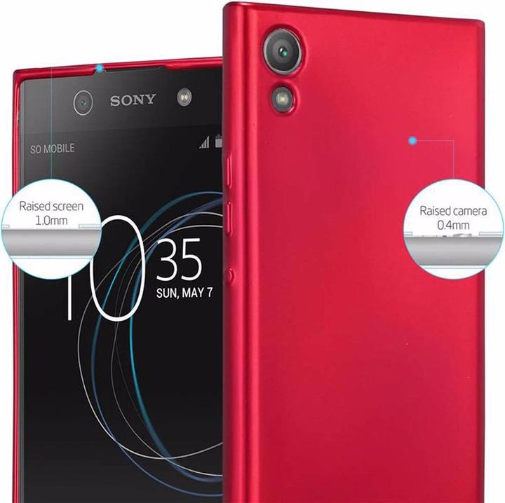 Image du produit Cadorabo Couverture métallique mate TPU (Sony Xperia XA1)