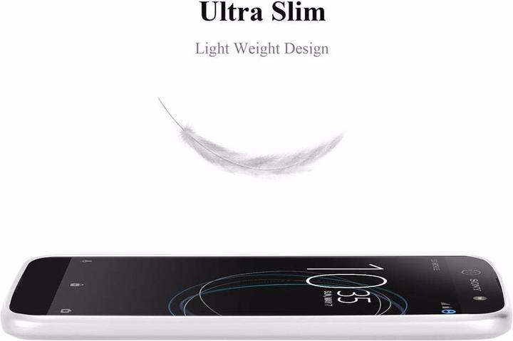 Actual product image Cadorabo TPU Matt Metallic Cover (Sony Xperia XA1)