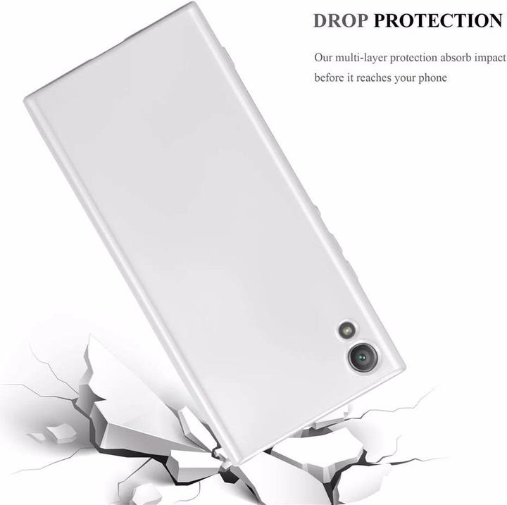 Actual product image Cadorabo TPU Matt Metallic Cover (Sony Xperia XA1)