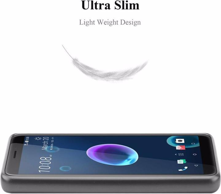 Actual product image Cadorabo TPU Matt Metallic Cover (HTC Desire 12)