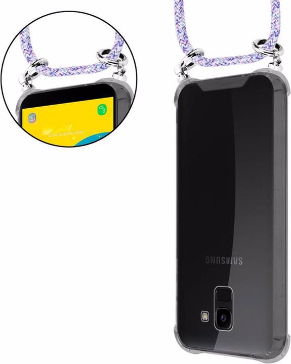 Produktbild Cadorabo TPU Handy Kette SILBER Cover