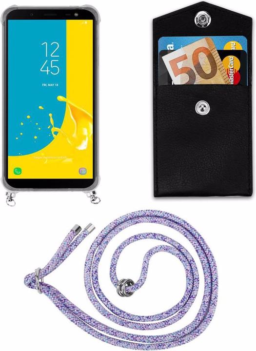 Produktbild Cadorabo TPU Handy Kette SILBER Cover