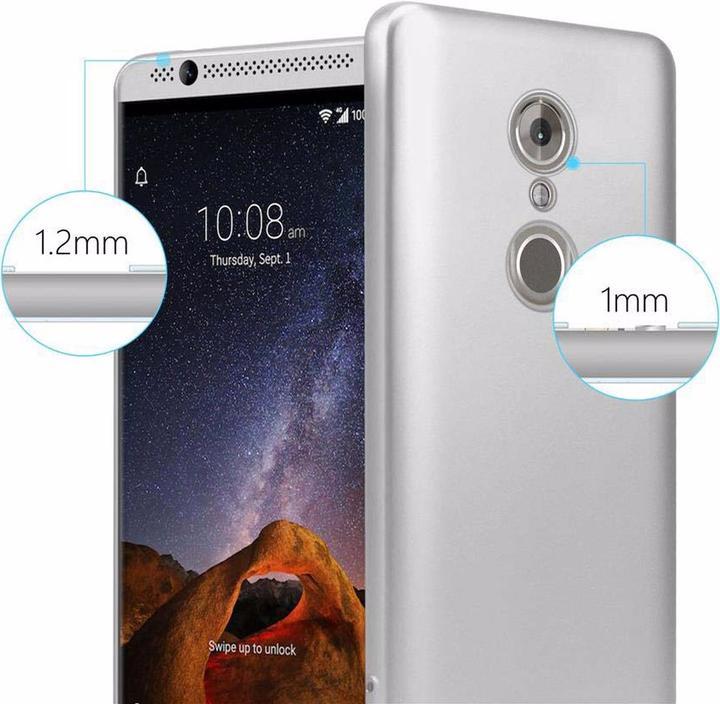 Actual product image Cadorabo TPU Matt Metallic Cover (ZTE Axon 7 mini)