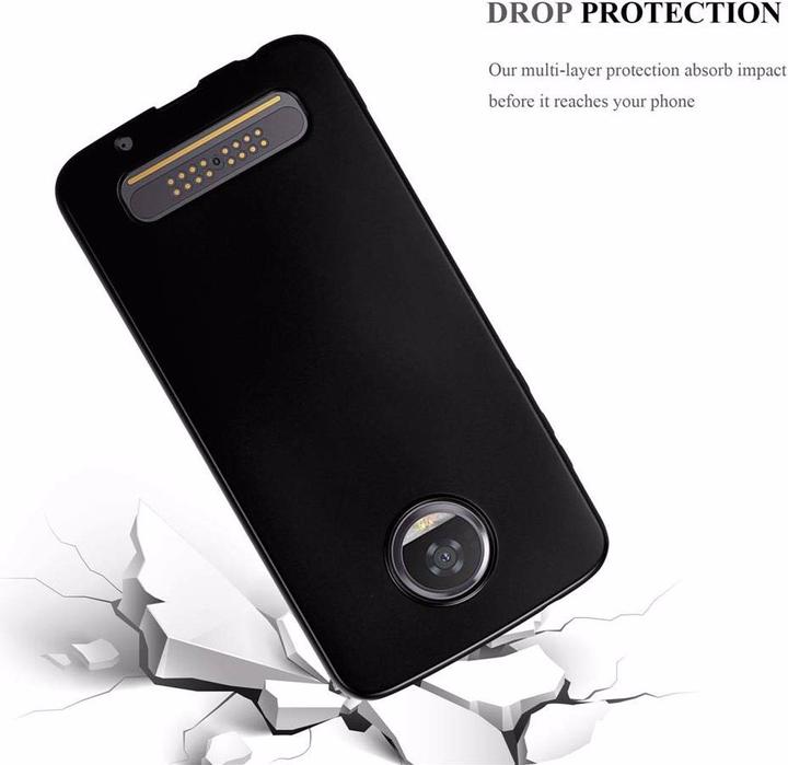 Productafbeelding Cadorabo TPU matte metalen hoes (Motorola Moto Z2 Force, Motorola Moto Z2 Play)