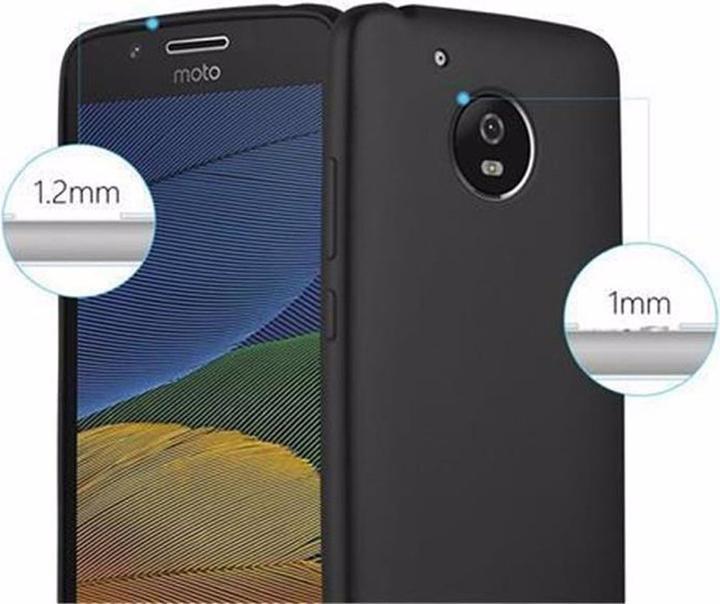 Actual product image Cadorabo TPU Matt Metallic Cover (Motorola Moto G5)