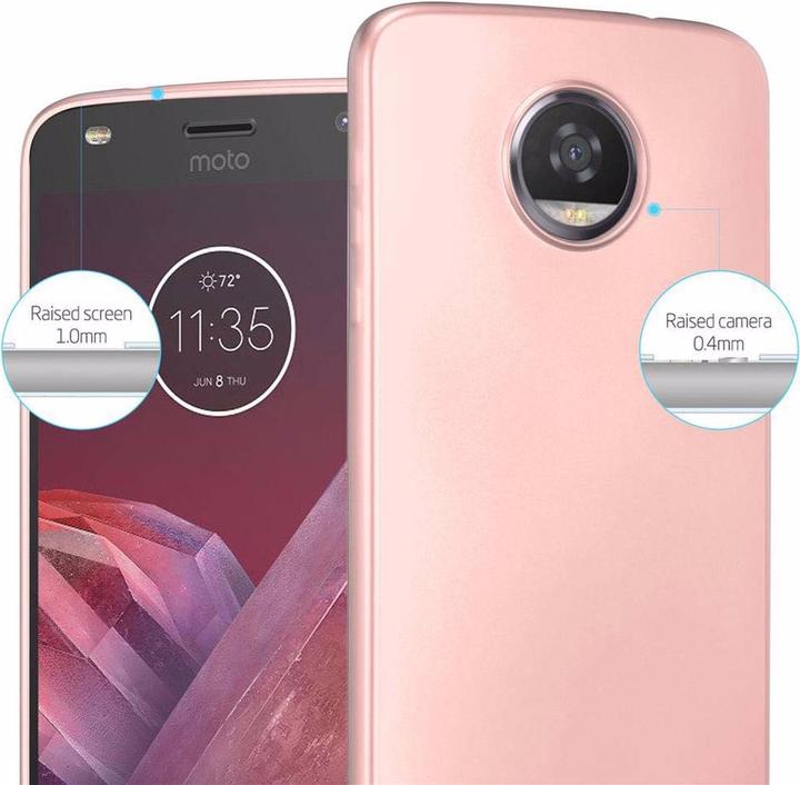 Immagine prodotto Cadorabo Copertura metallica opaca in TPU (Motorola Moto Z2)