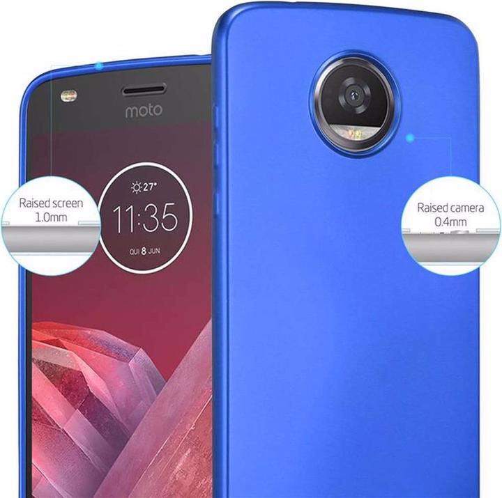 Immagine prodotto Cadorabo Copertura metallica opaca in TPU (Motorola Moto Z2 Play, Motorola Moto Z2 Force)
