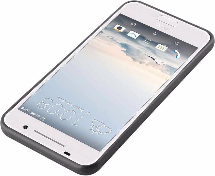 Actual product image Cadorabo TPU Matt Metallic Cover (HTC One A9)