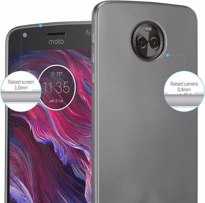 Produktbild Cadorabo TPU Matt Metallic Cover (Motorola Moto X4)