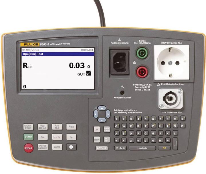 Actual product image Fluke 6500-2 Appliance tester (CAT II 300V)