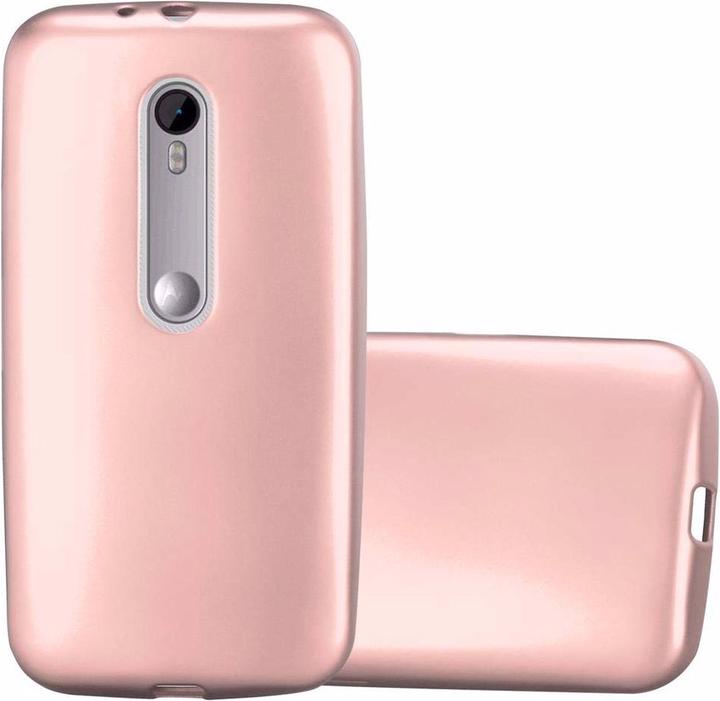 Image du produit Cadorabo Couverture métallique mate TPU (Motorola Moto G3)