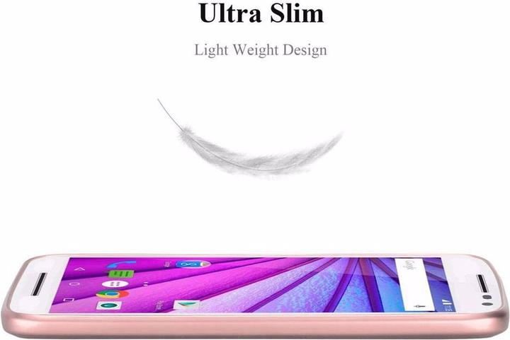 Image du produit Cadorabo Couverture métallique mate TPU (Motorola Moto G3)