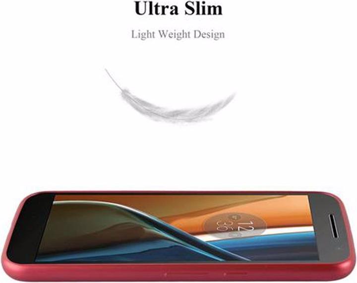 Image du produit Cadorabo Couverture métallique mate TPU (Motorola Moto G4 Plus, Motorola Moto G4)