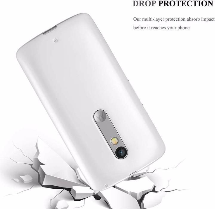 Productafbeelding Cadorabo TPU Matte Metallic hoes (Motorola Moto X Play)