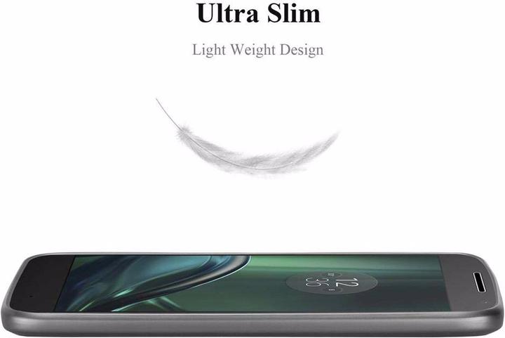 Actual product image Cadorabo TPU Matt Metallic Cover (Motorola Moto G4 Play)
