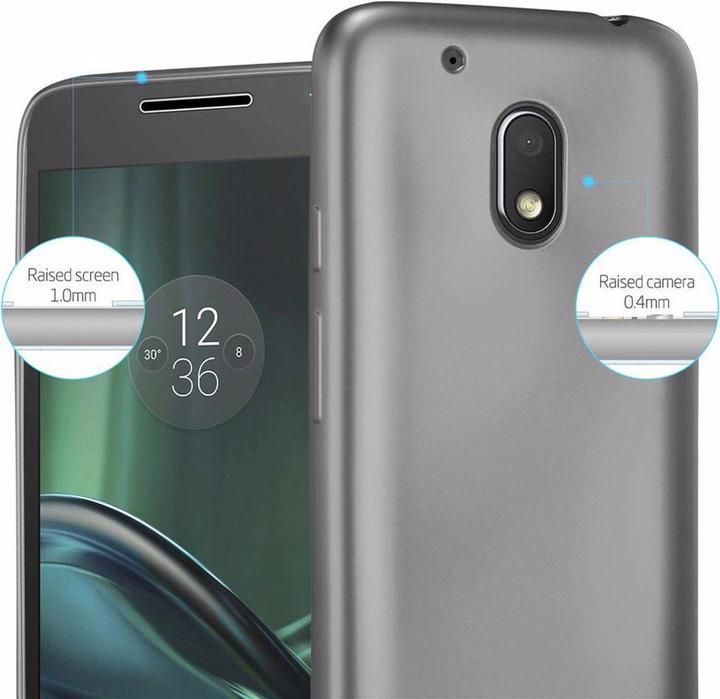 Actual product image Cadorabo TPU Matt Metallic Cover (Motorola Moto G4 Play)
