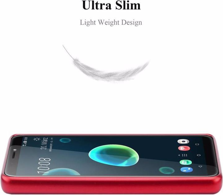 Image du produit Cadorabo Couverture métallique mate TPU (HTC Desire 12+)