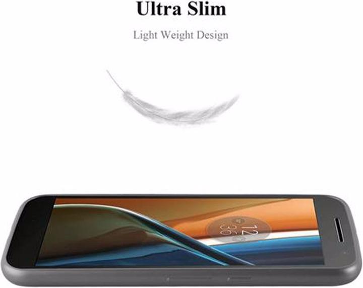 Image du produit Cadorabo Couverture métallique mate TPU (Motorola Moto G4, Motorola Moto G4 Plus)