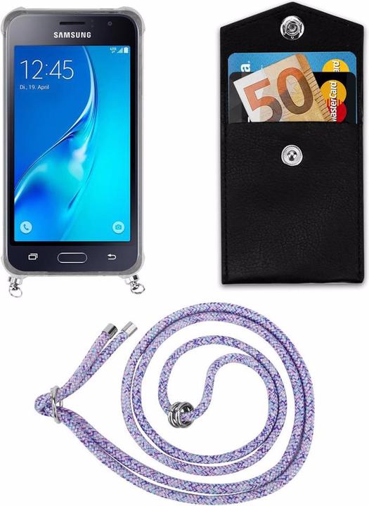 Produktbild Cadorabo TPU Handy Kette SILBER Cover