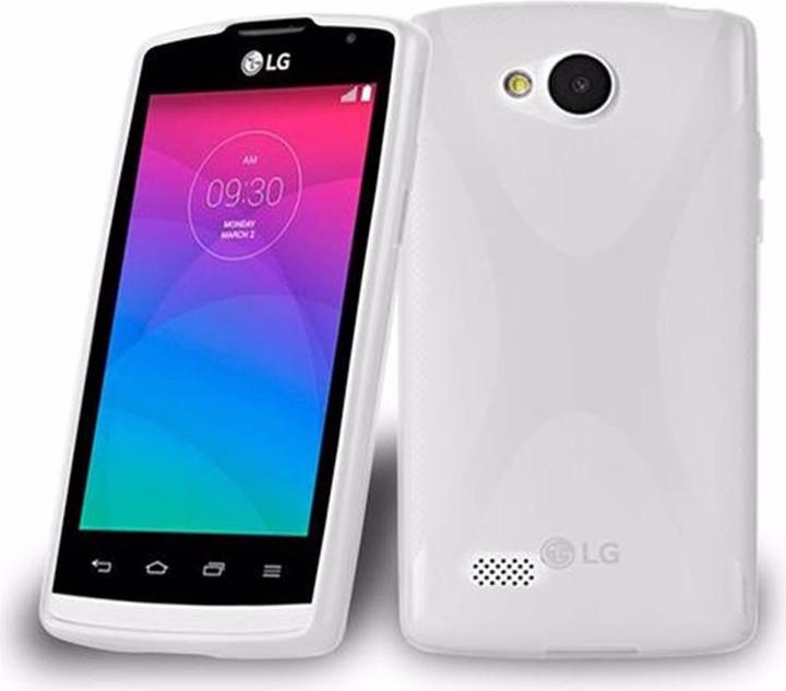 Actual product image Cadorabo TPU X-Line Cover (LG Joy)
