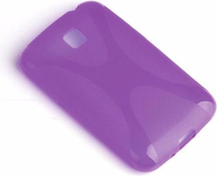 Actual product image Cadorabo TPU X-Line Cover (Optimus L3)