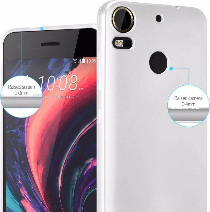 Actual product image Cadorabo TPU Matt Metallic Cover (HTC Desire 10 Pro)