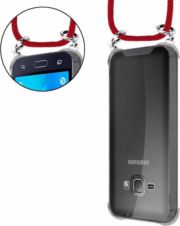 Produktbild Cadorabo TPU Handy Kette SILBER Cover