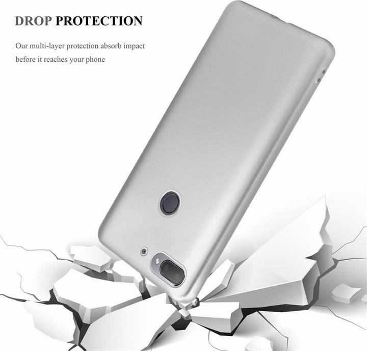 Produktbild Cadorabo TPU Matt Metallic Cover (HTC Desire 12+)