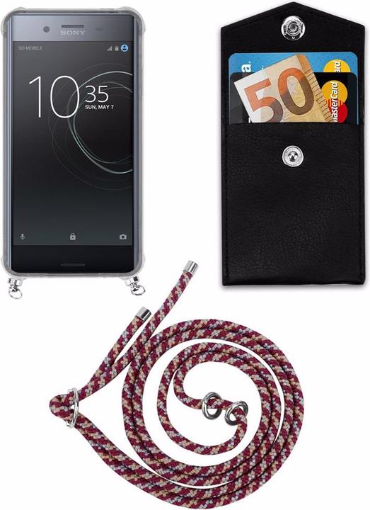 Produktbild Cadorabo TPU Handy Kette SILBER Cover
