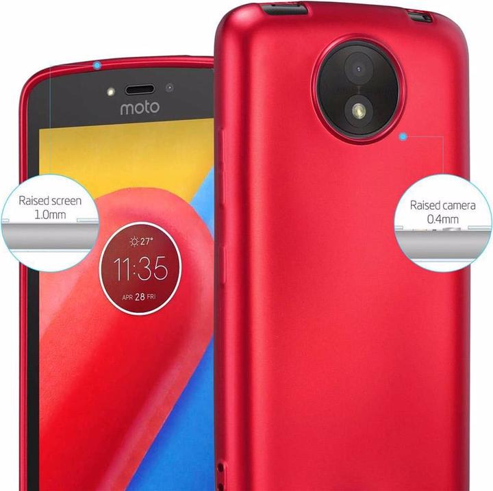 Productafbeelding Cadorabo TPU Matte Metallic hoes (Motorola Moto C Plus)