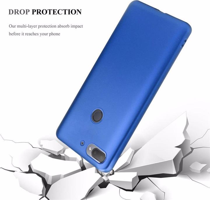 Productafbeelding Cadorabo TPU Matte Metallic hoes (HTC Desire 12+)