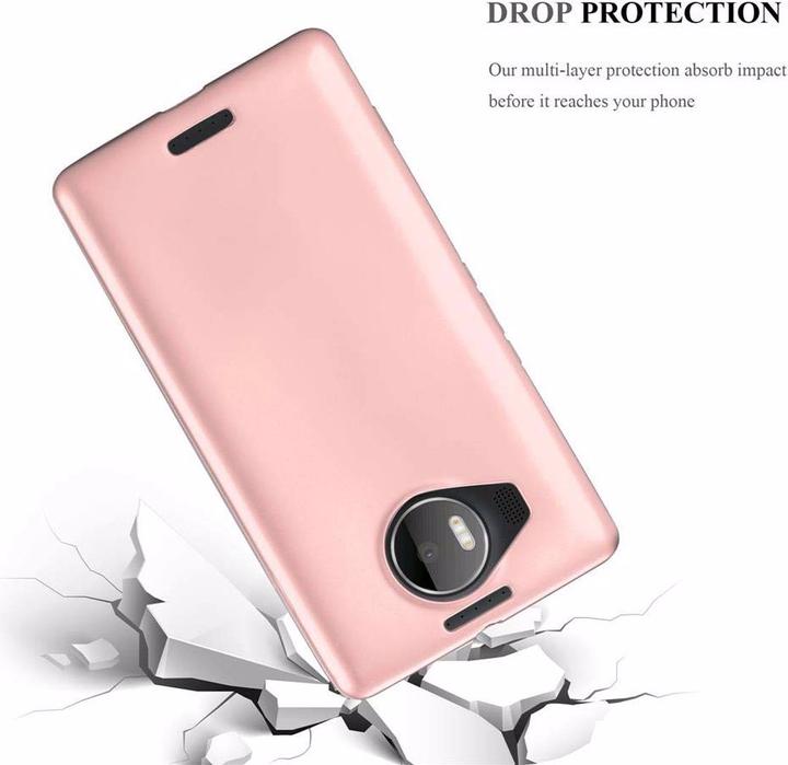 Image du produit Cadorabo Couverture métallique mate TPU (Nokia Lumia 950 XL)