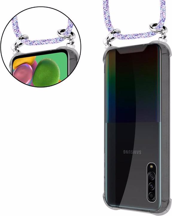Produktbild Cadorabo TPU Handy Kette SILBER Cover